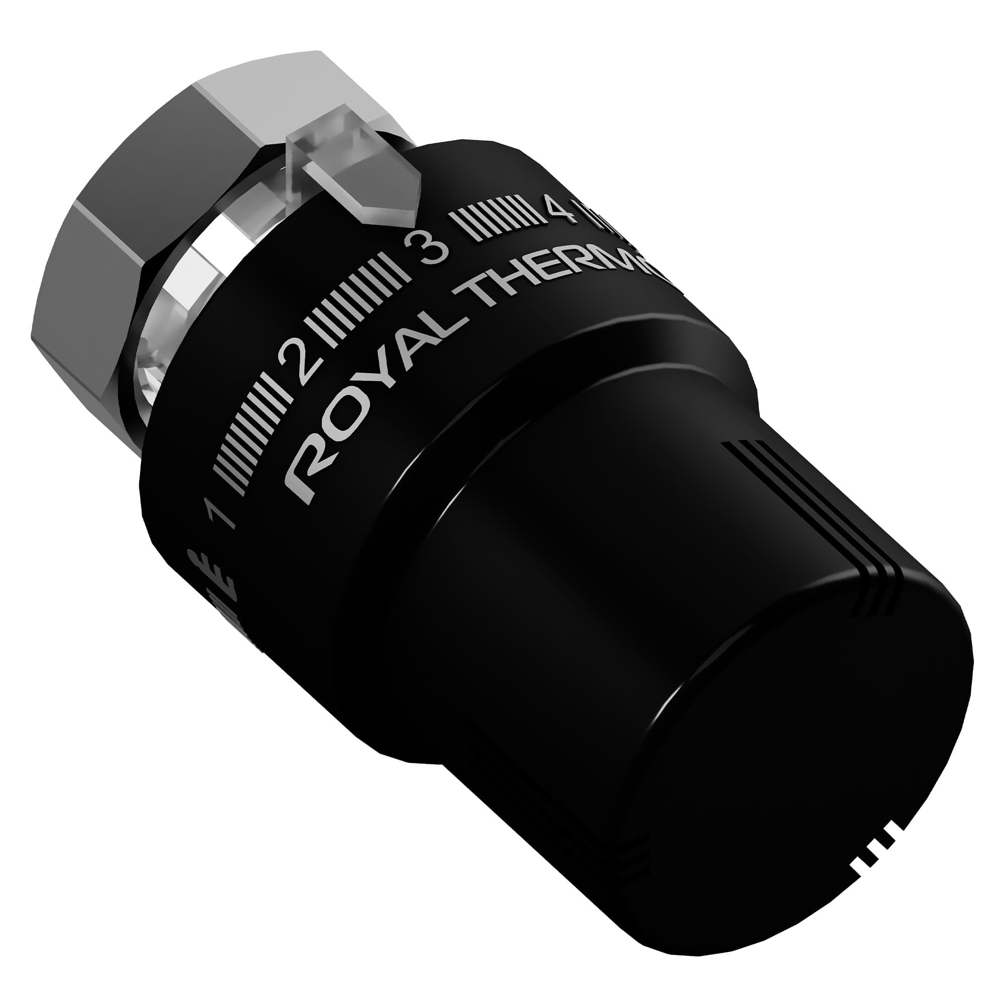 Термоголовка жидкостная Royal Thermo М30х1,5 (черный)