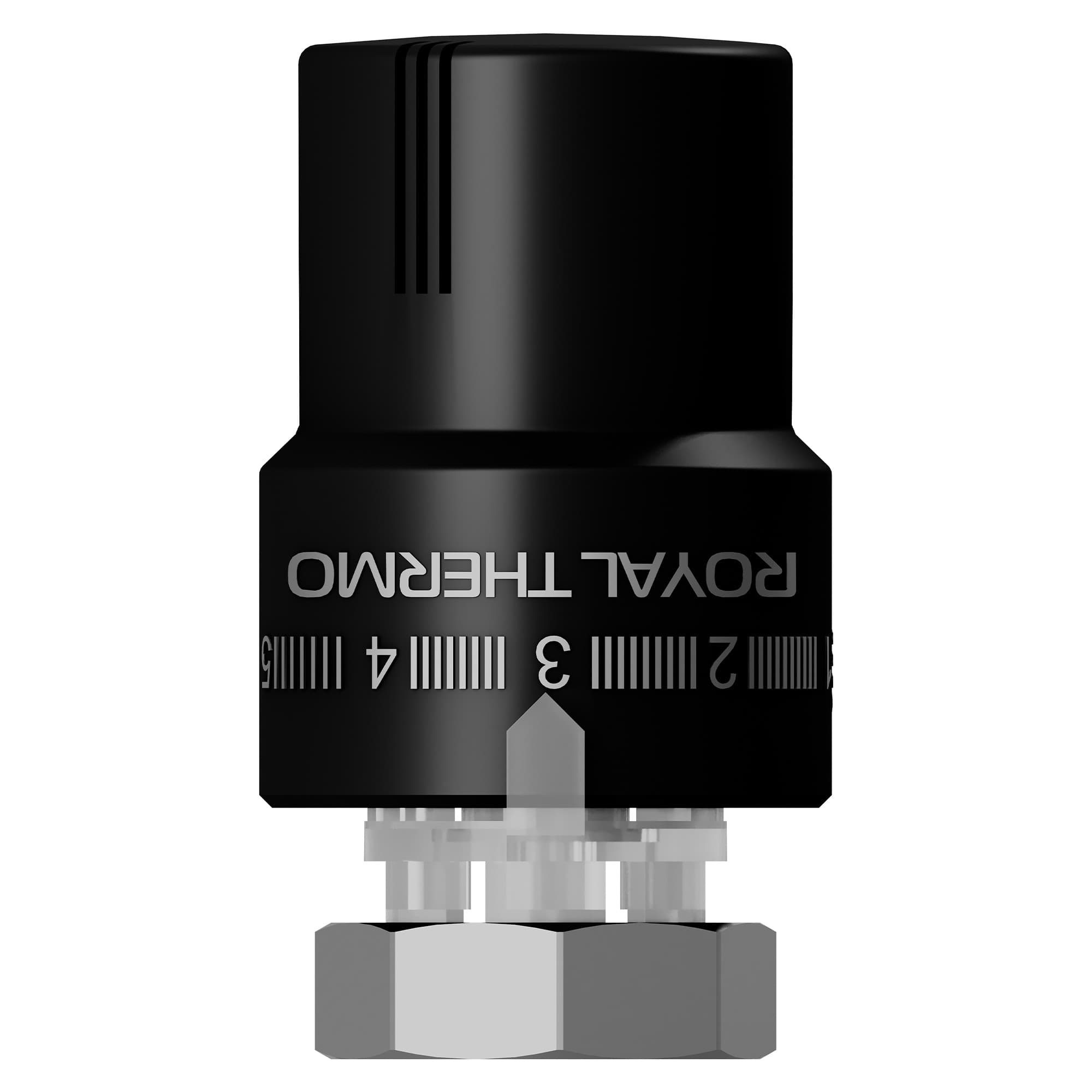 Термоголовка жидкостная Royal Thermo М30х1,5 (черный)