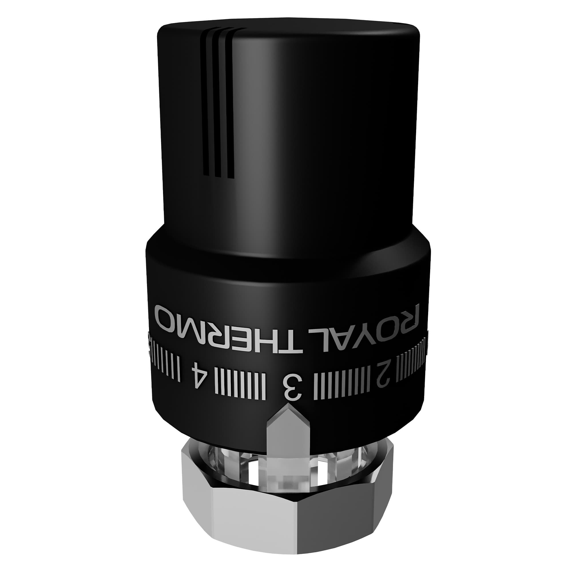 Термоголовка жидкостная Royal Thermo М30х1,5 (черный)