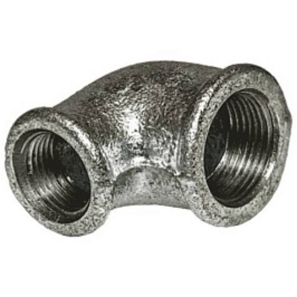 Угольник FITTEX чуг перех оц Ду20х15 (3/4"х1/2") м/м