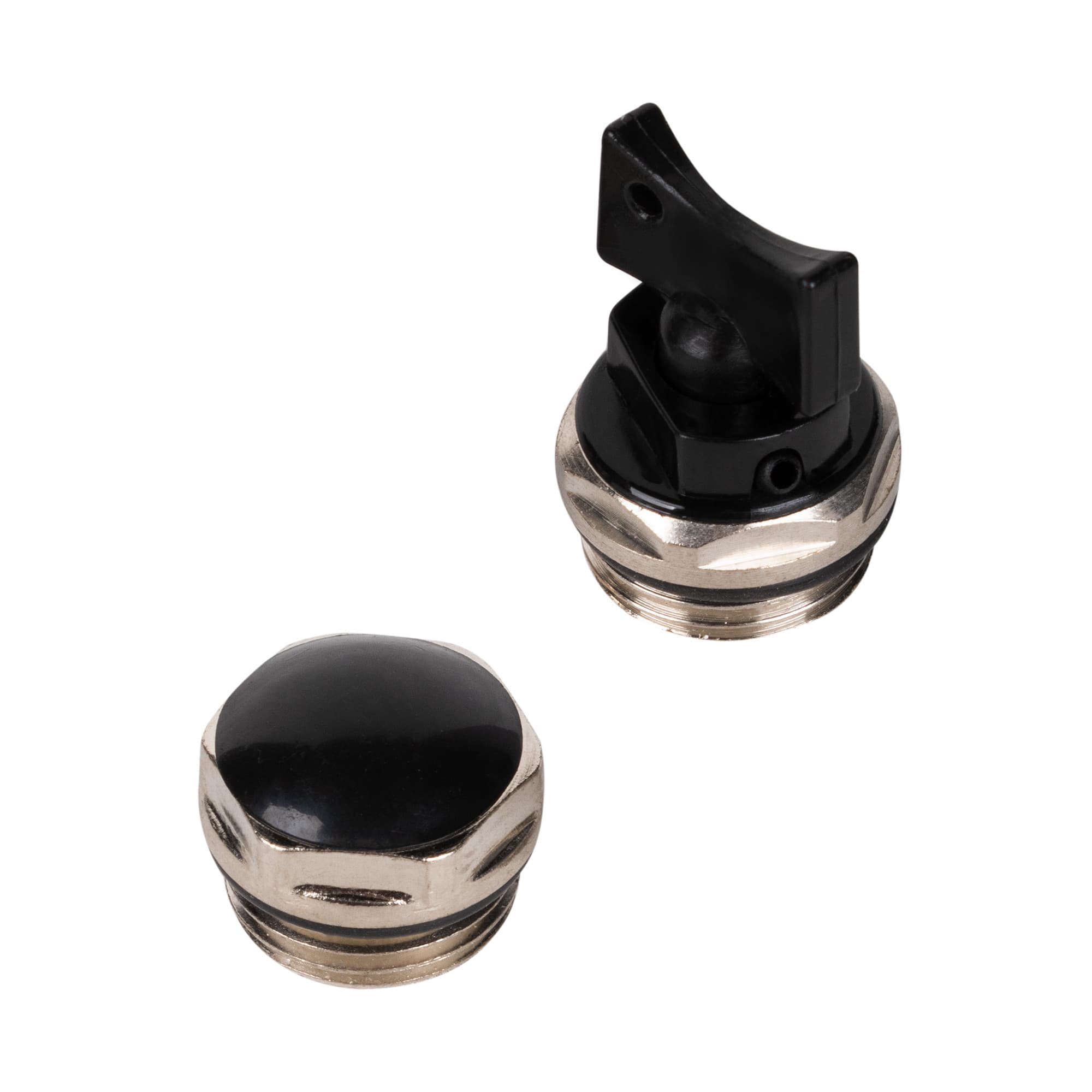 Комплект монтажный Royal Thermo 1”х 1/2" черный