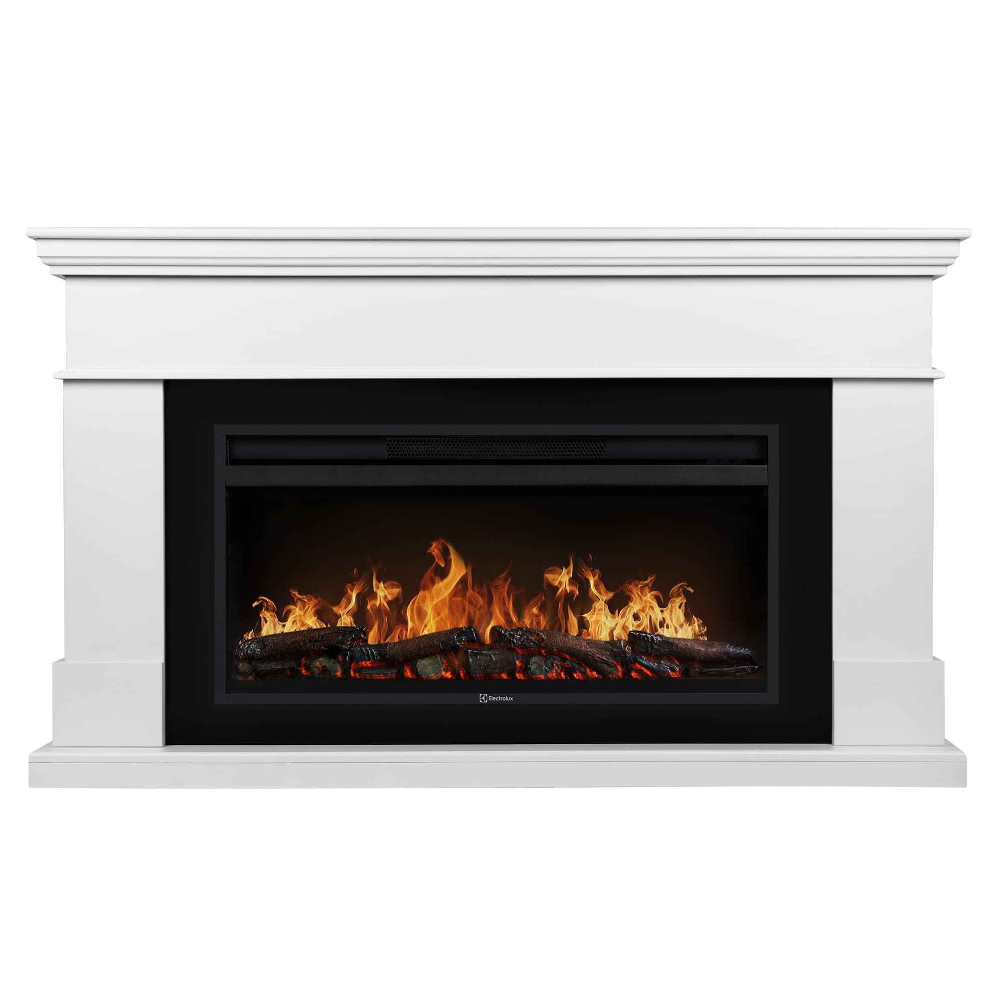Каминокомплект: Очаг Electrolux EFP/P-4220LS, портал California 42/40/36, белый